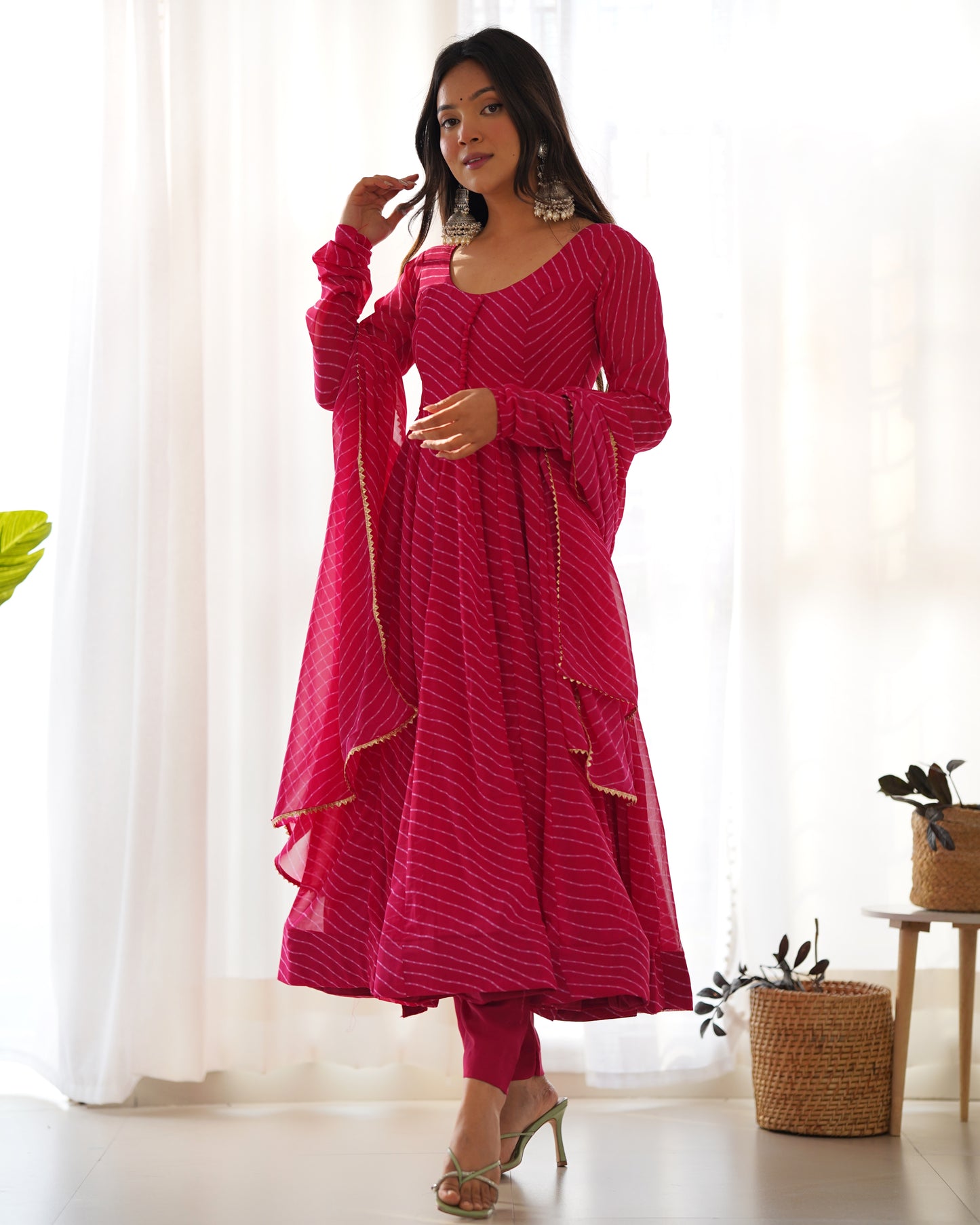 Weddings Wear Special Pink Outfit.