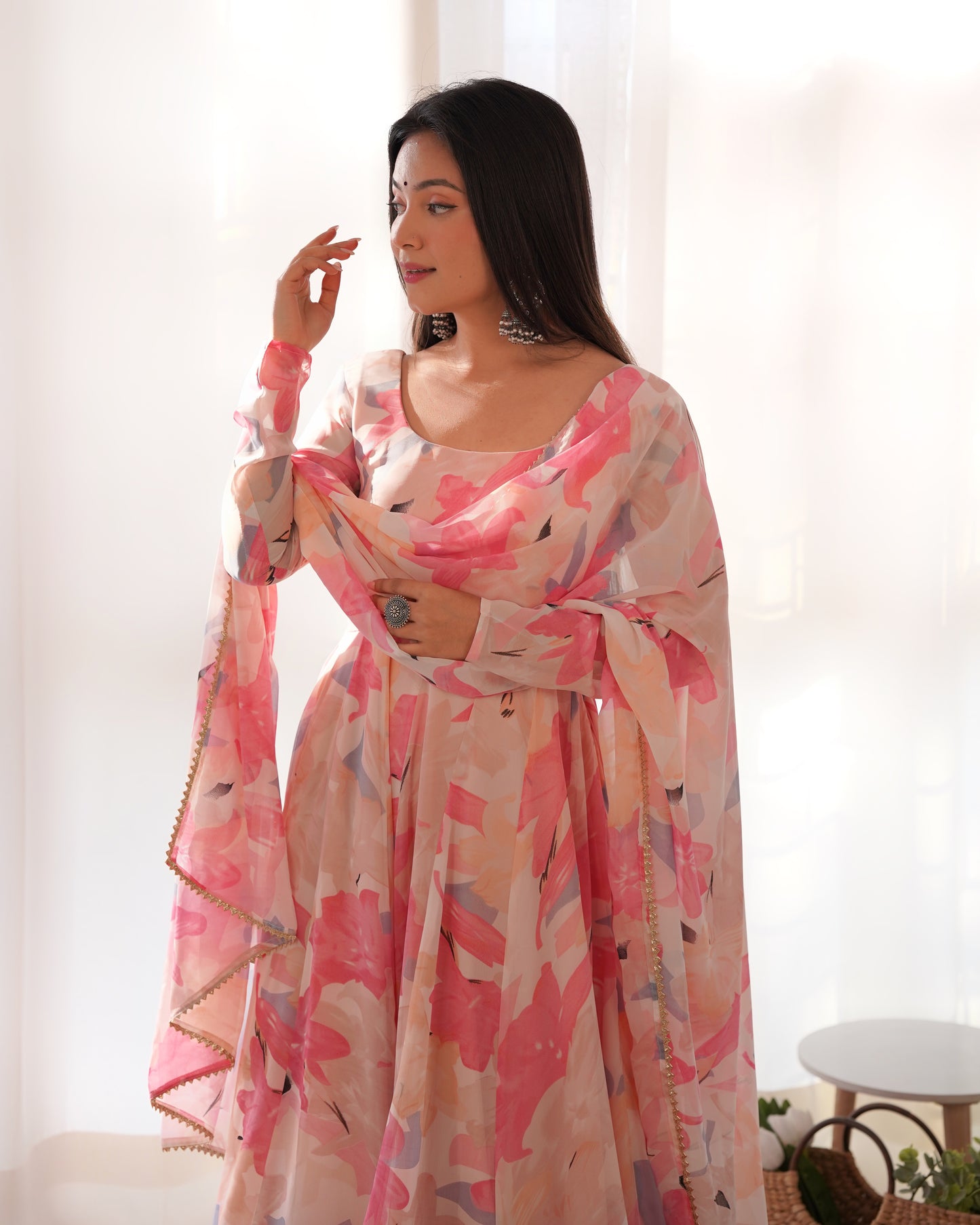 Summer Season Special Beautiful Floral Printed Outfit.