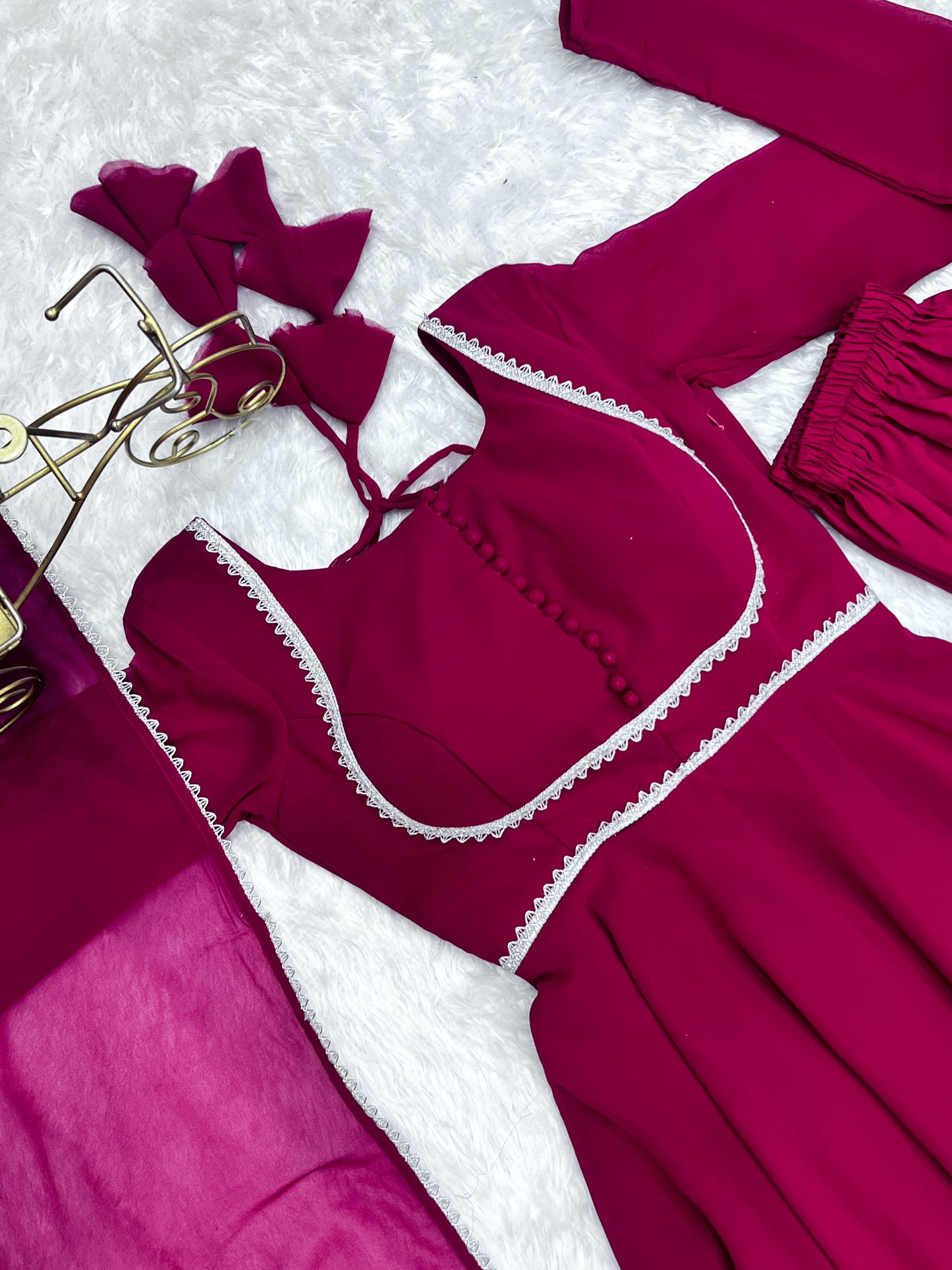 Beautiful Wedding Wear Special Gown.