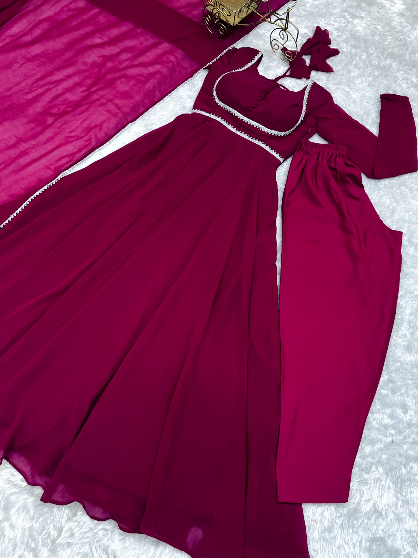 Beautiful Wedding Wear Special Gown.
