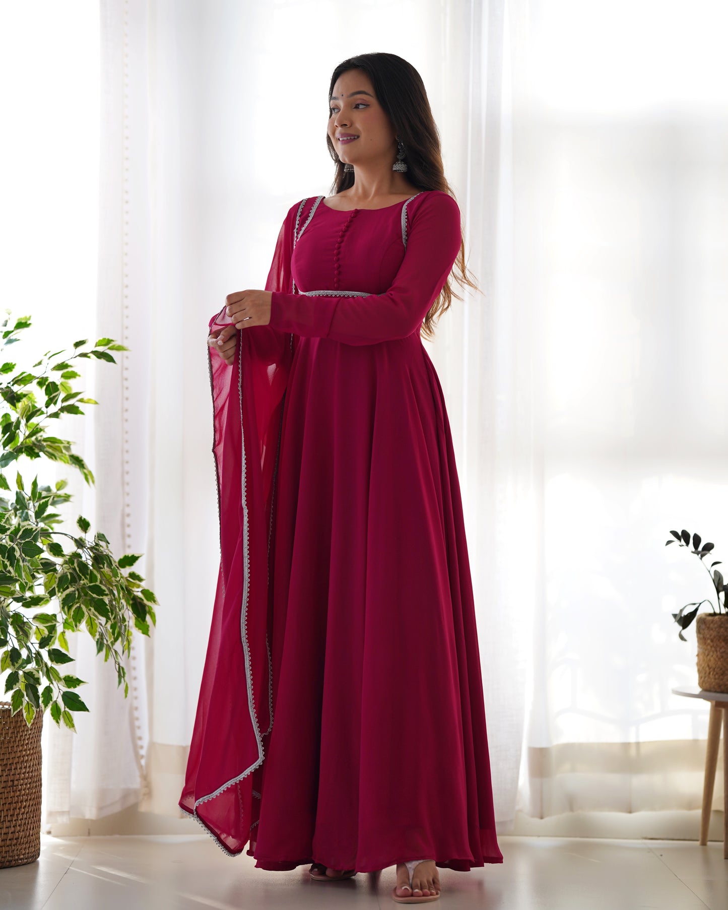Beautiful Wedding Wear Special Gown.