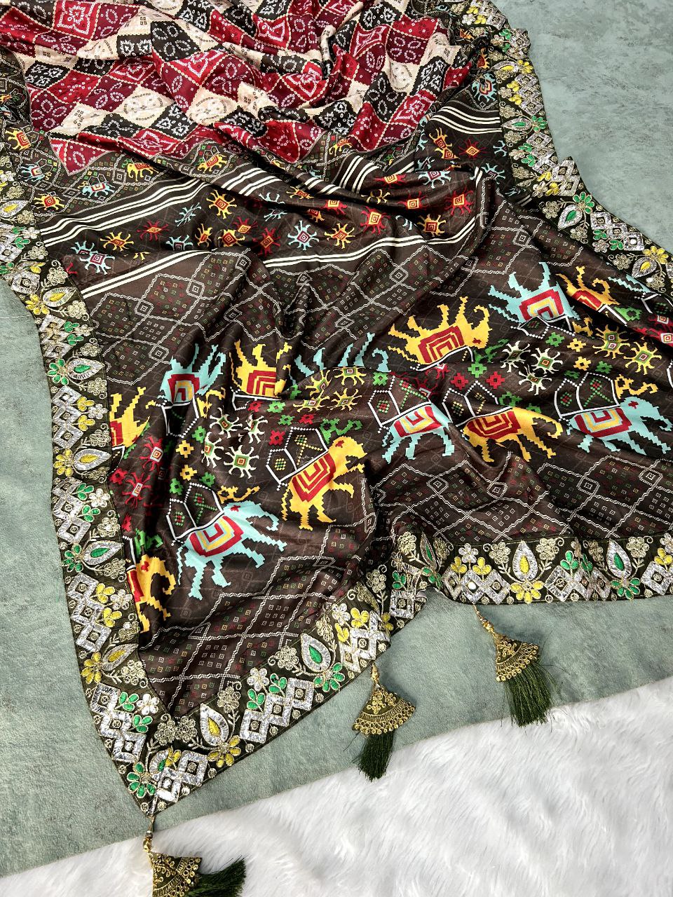New Super Trending Patola Silk Saree Collection.