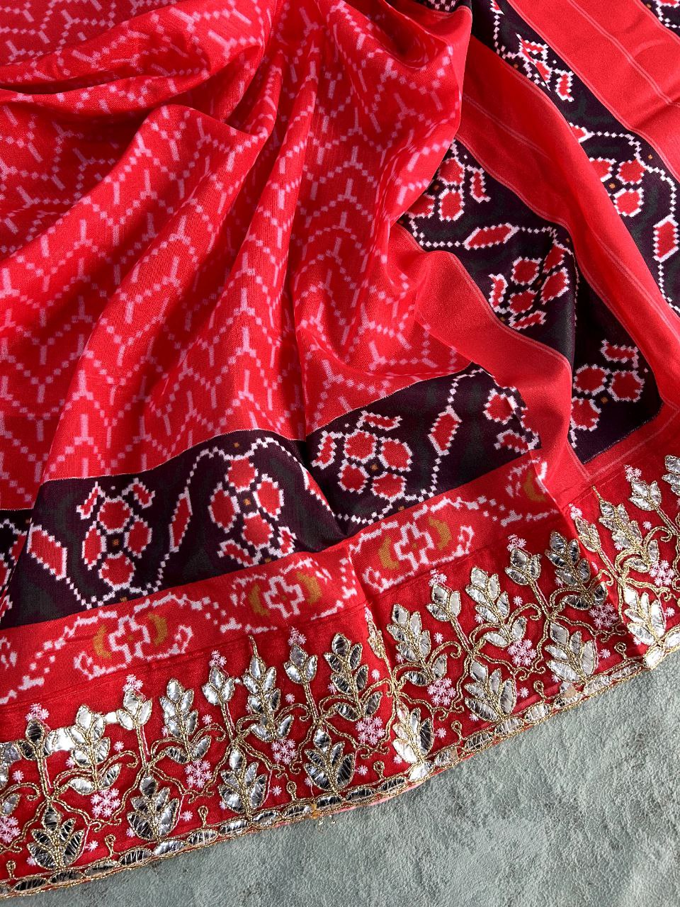 New Super Trending Patola Vichitra Silk Saree Collection.