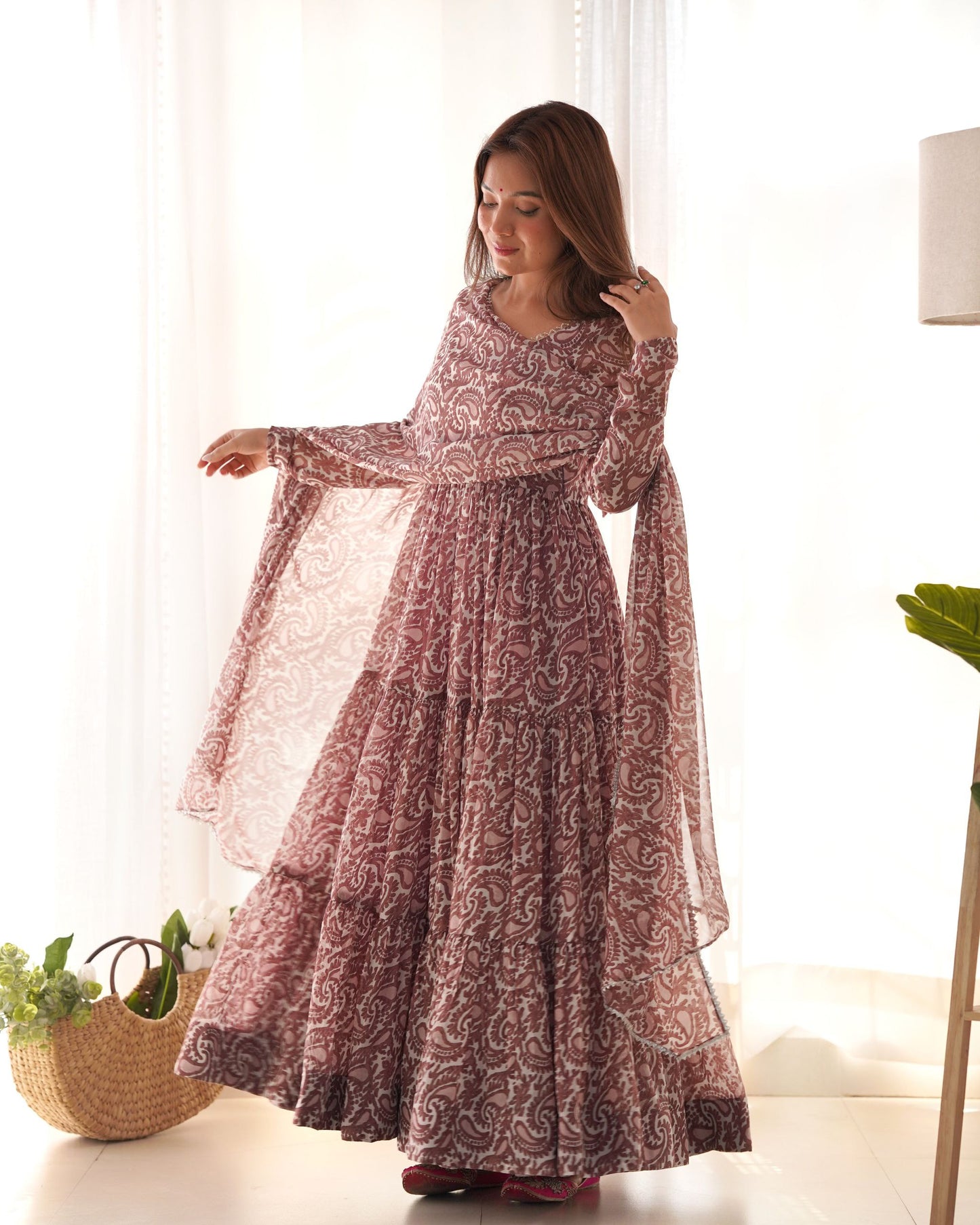 Most Preetiest Huge Flaired Anarkali Gown Collection.