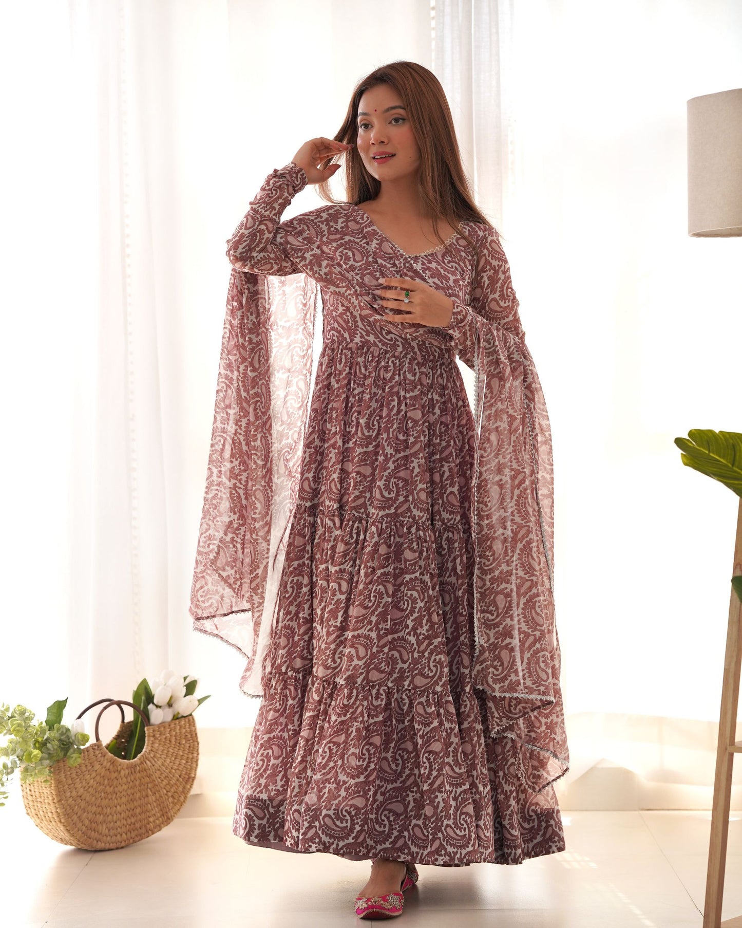Most Preetiest Huge Flaired Anarkali Gown Collection.