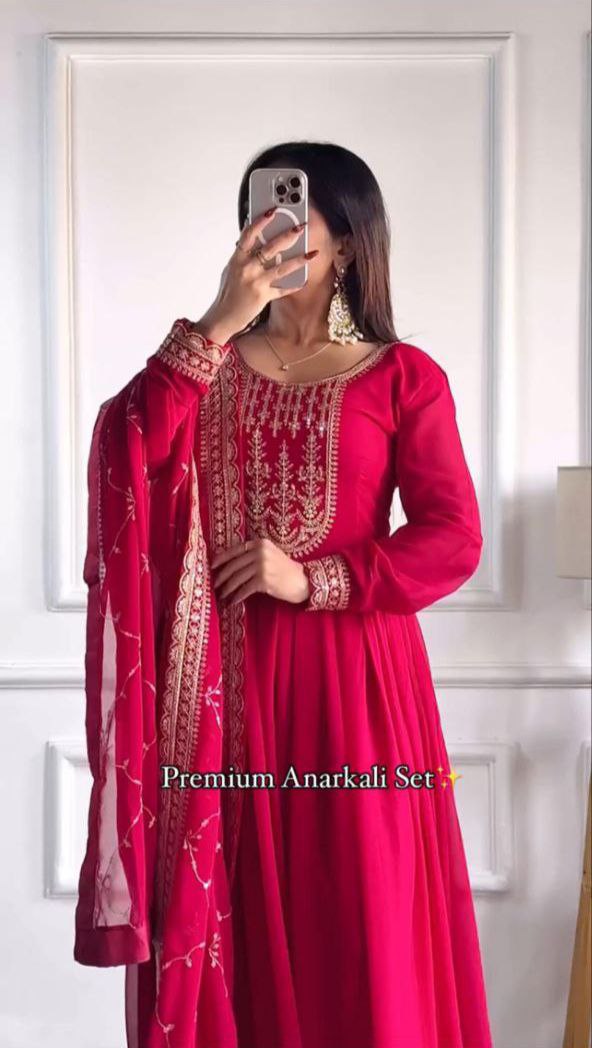 Latest Trendy Designer Pink Gown Collection.