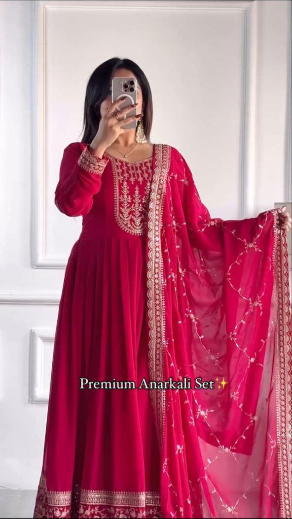 Latest Trendy Designer Pink Gown Collection.