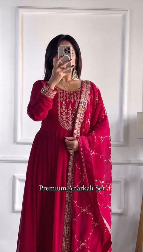 Latest Trendy Designer Pink Gown Collection.