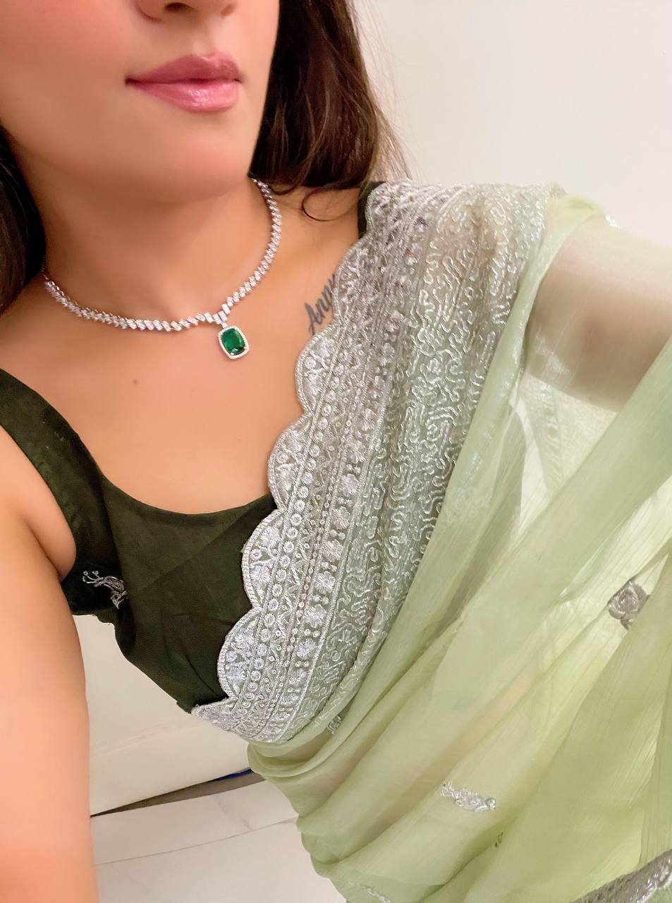 Stunning Pretty Look Premium Jimmy Choo Saree Collection.