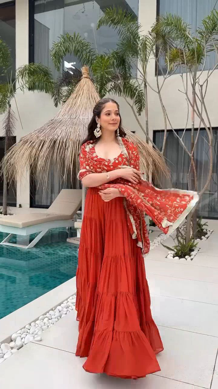 Most Trendy Designer Full Flaired Gown Collection.
