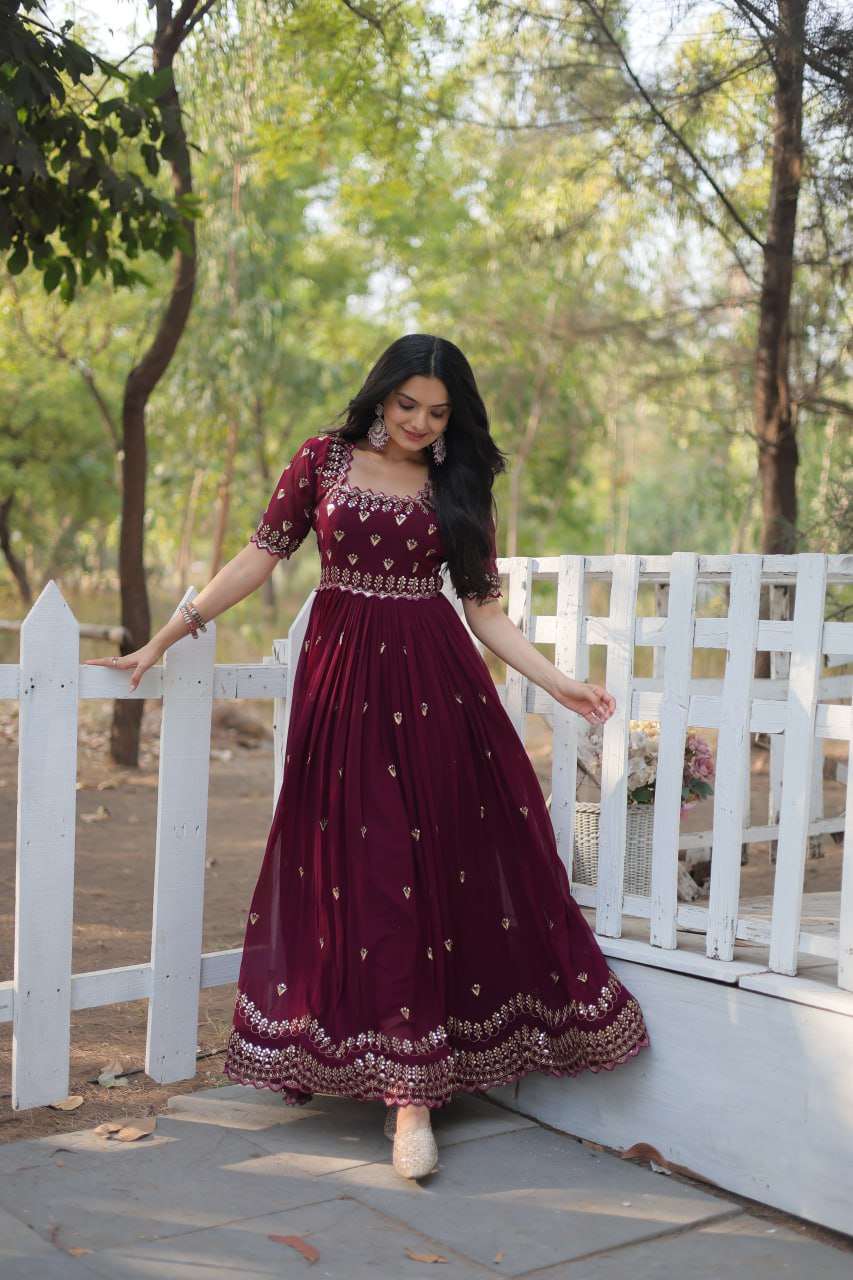 Traditional Gown Perfact For A Wedding Functions Special Gown.