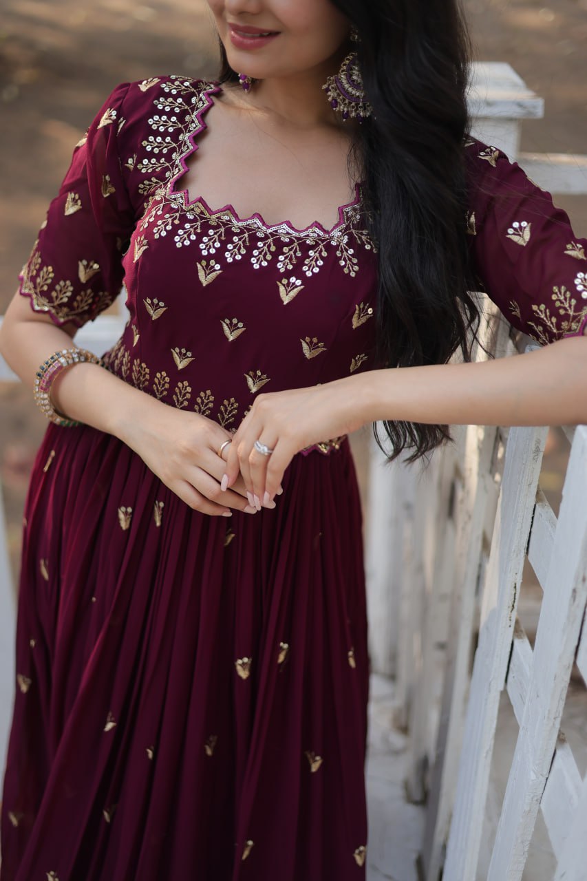 Traditional Gown Perfact For A Wedding Functions Special Gown.