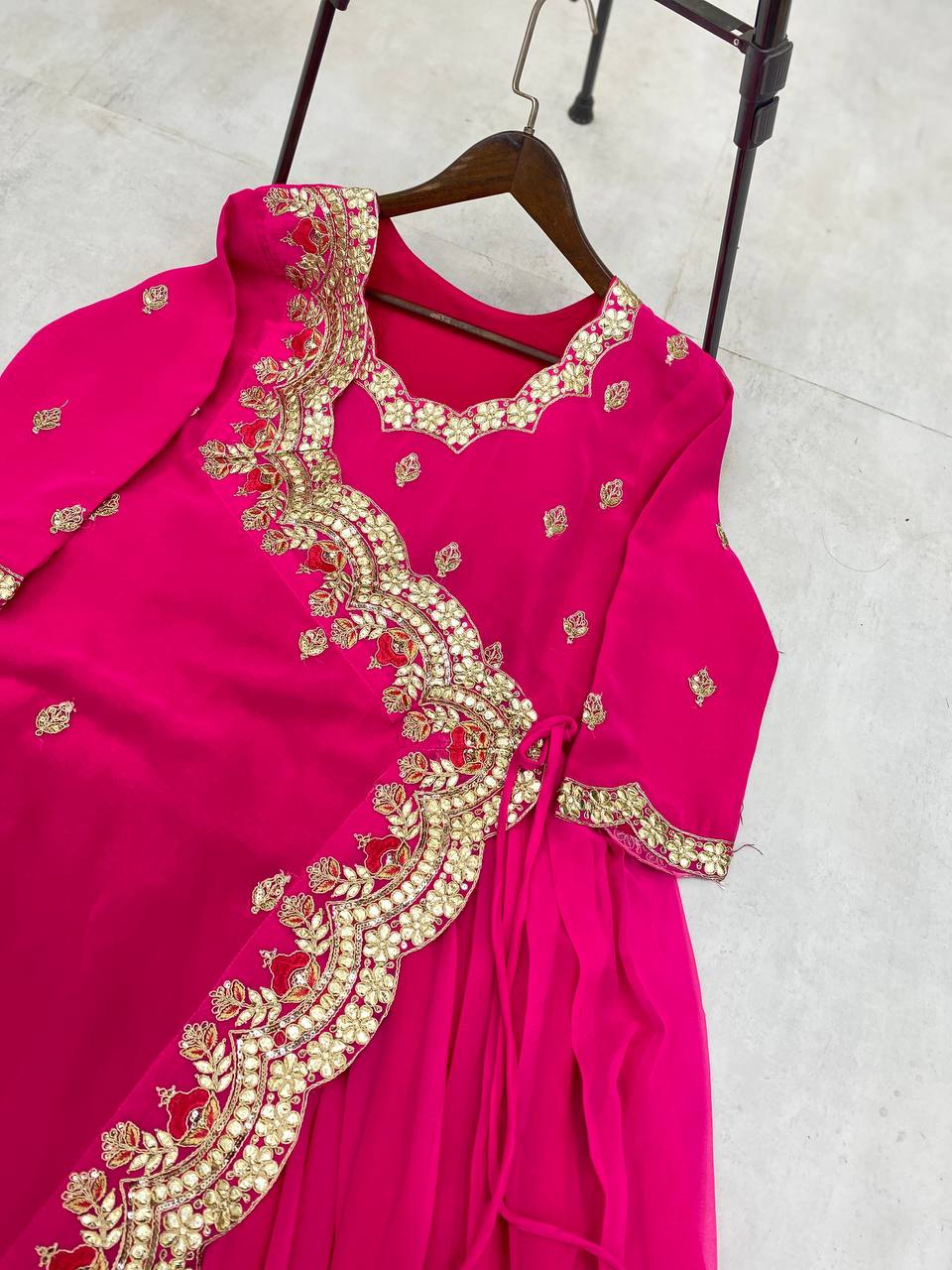 Most Pretty Designer Pink Gown Collection.