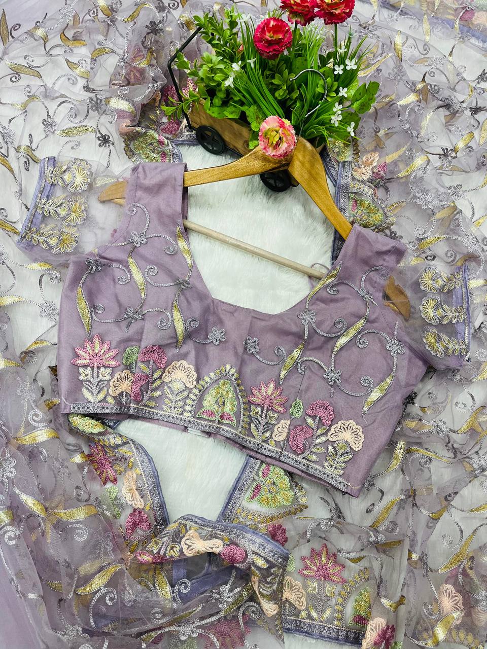 Latest Designer New Butterfly Soft Net Saree Collection.