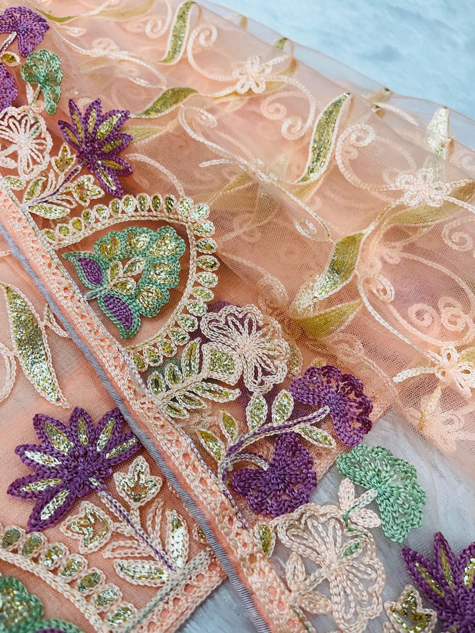 Most Trendy Butterfly Soft Net Saree Collection.