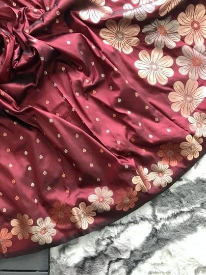 New Designer Party Wear Banarasi Saree Collection.