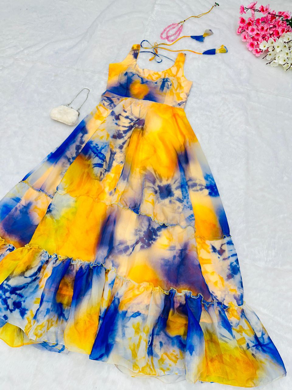 Pretty Party Wear Special Beautiful Gown.