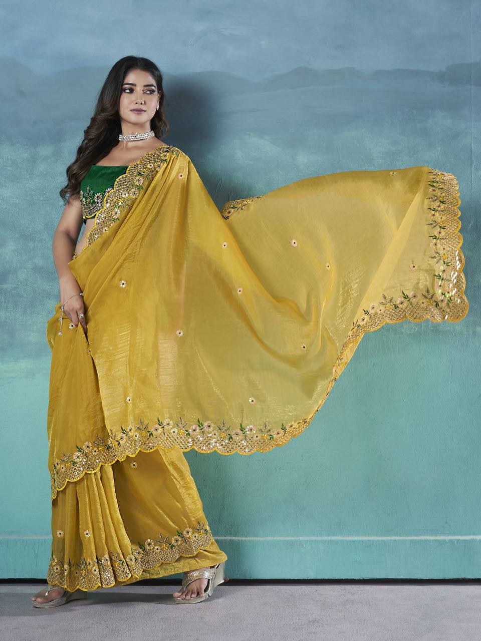 Latest Designer New Party Wear Special Saree Collection.