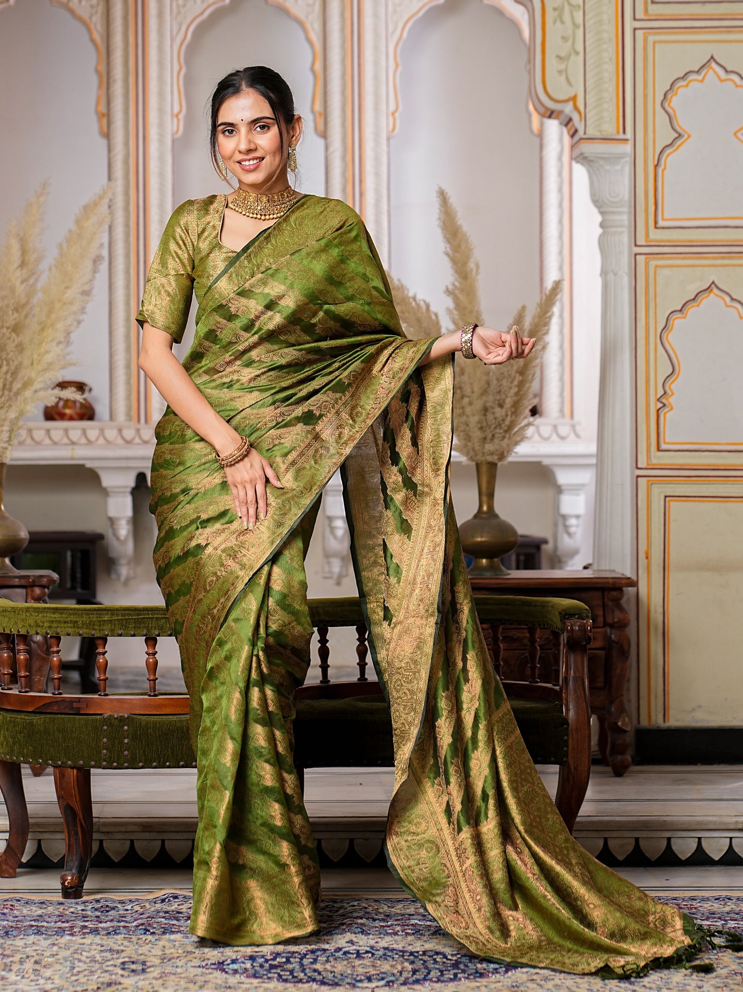 Festival special Pure Organza Saree Collection.