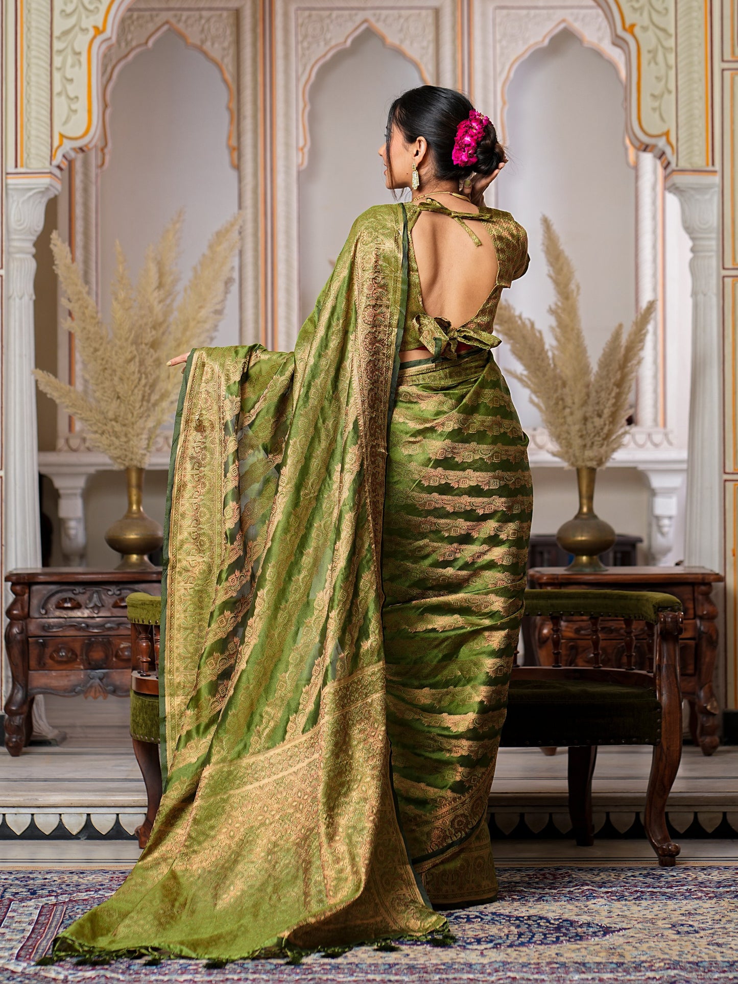 Festival special Pure Organza Saree Collection.