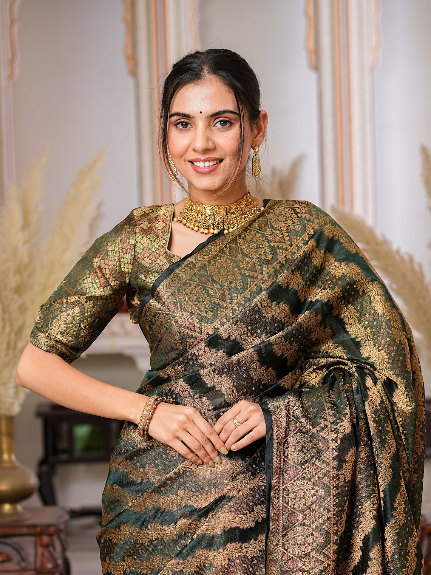 Best Premium Pure Organza Saree Collection.