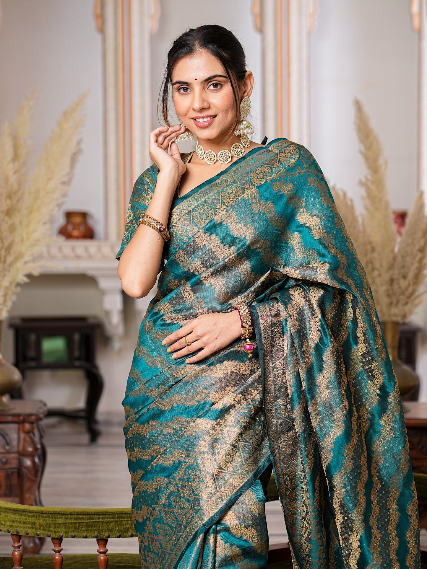 Beautiful Look Pretty Pure Organza Saree Collection.