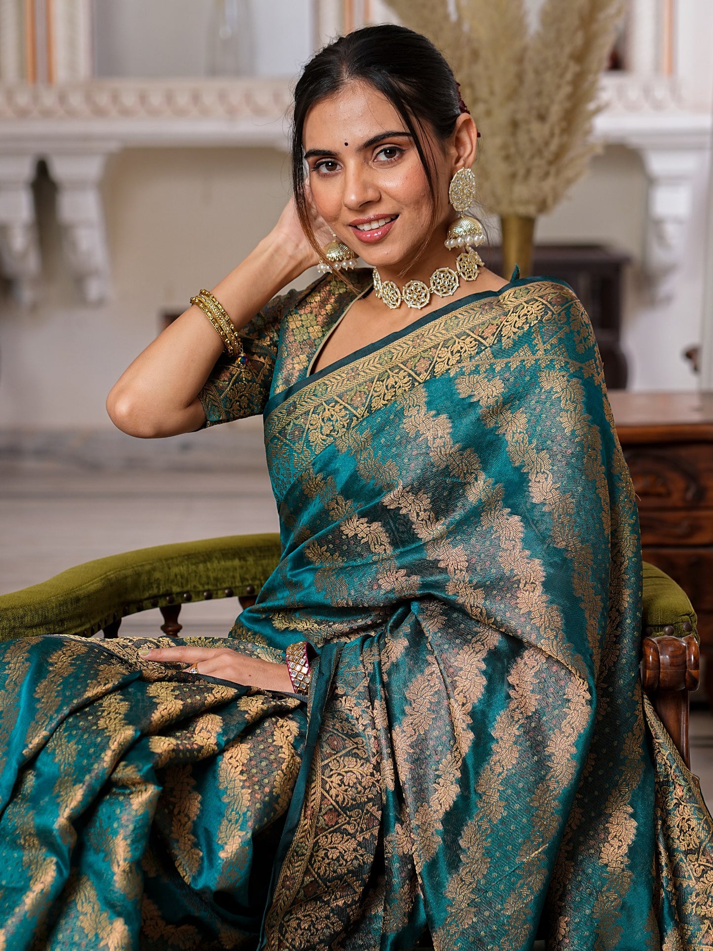 Beautiful Look Pretty Pure Organza Saree Collection.