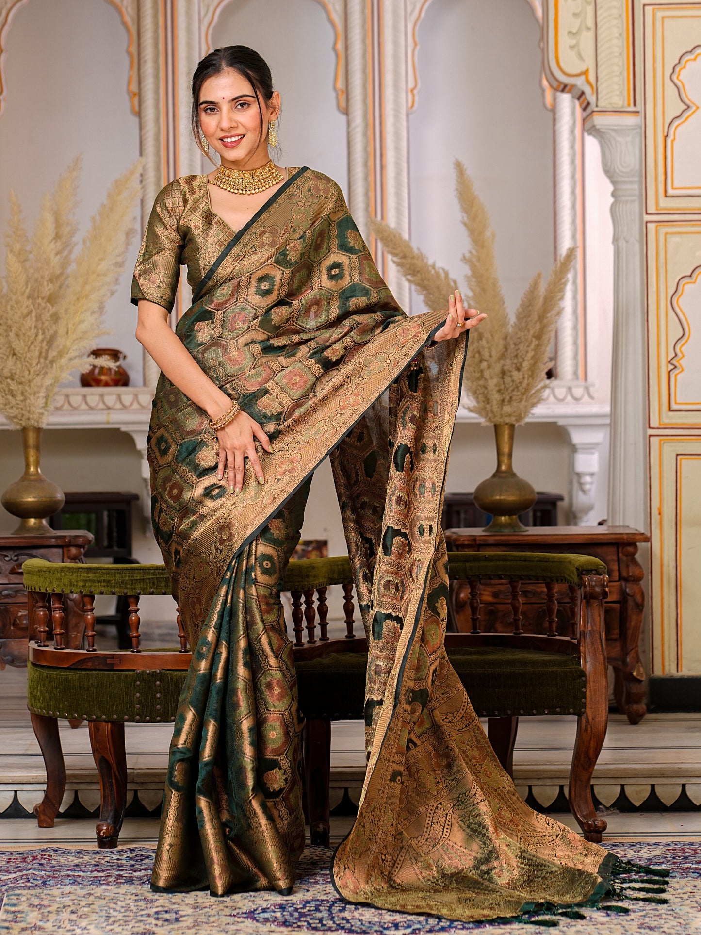 Wedding Function Special Designer Saree Collection.