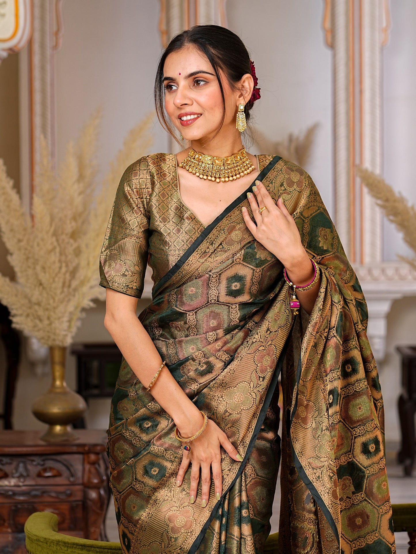 Wedding Function Special Designer Saree Collection.