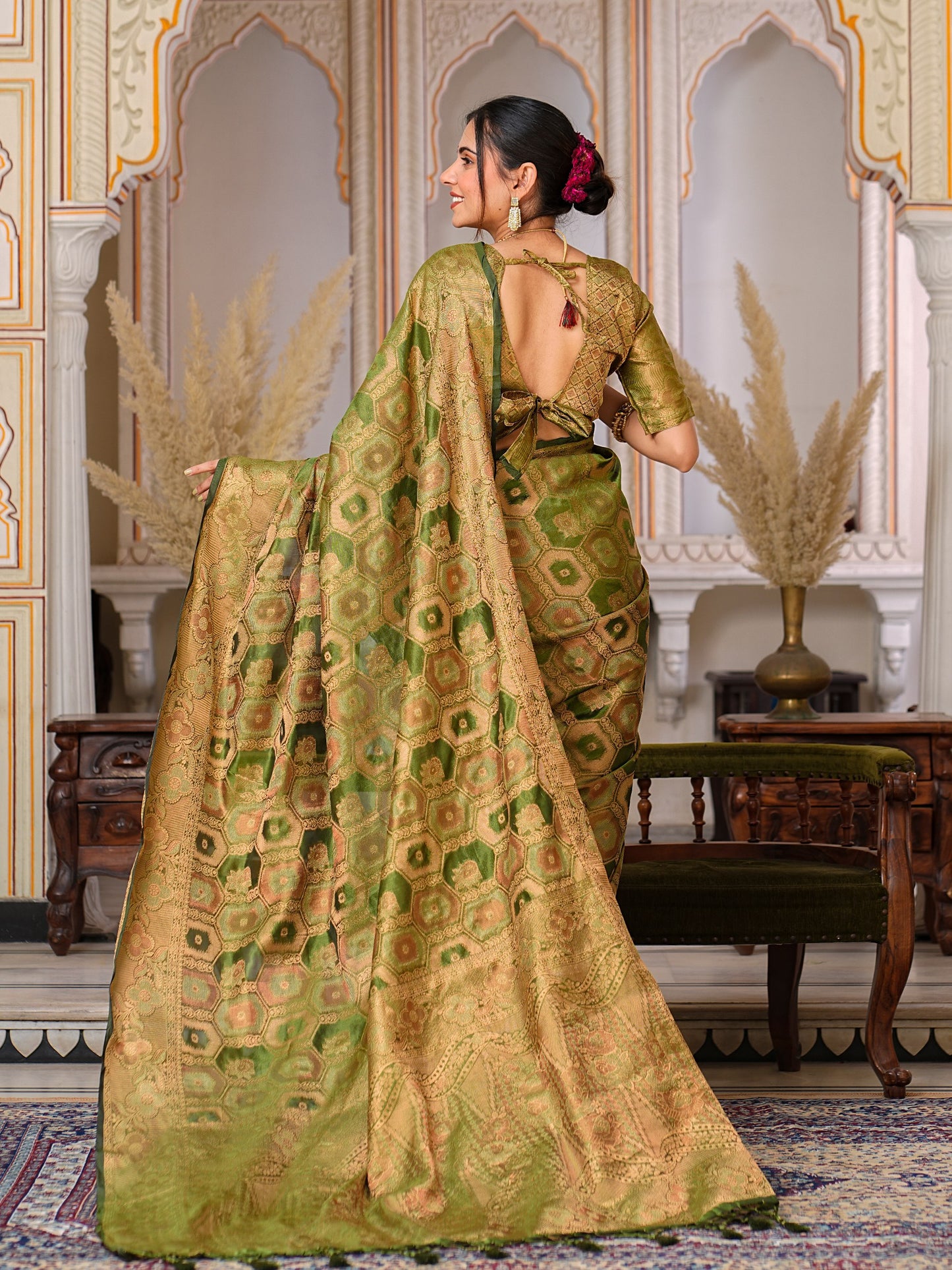 Festival Season Special Pure Organza Saree.