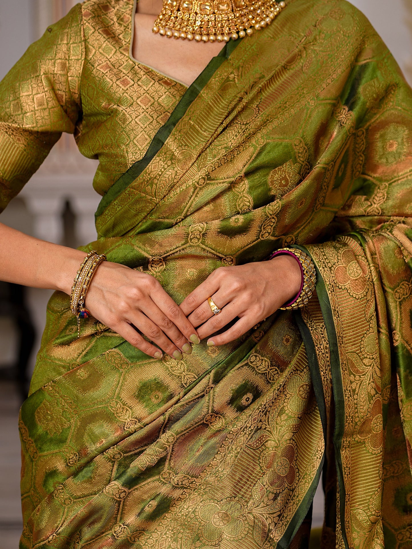 Festival Season Special Pure Organza Saree.