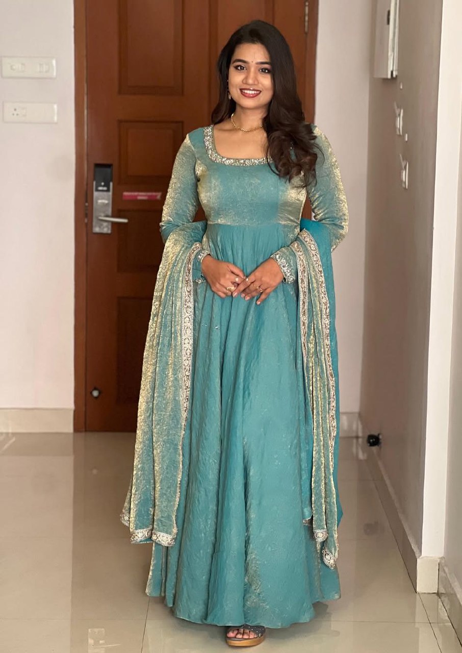 Latest Pretty Designer Party Wear Gown Collection.