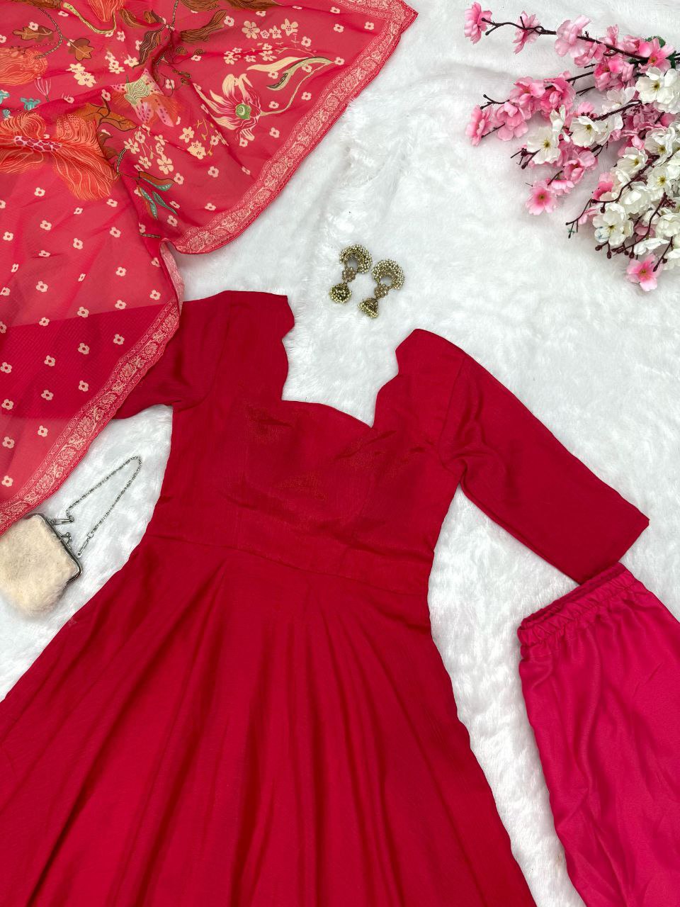 Beautiful Pink Designer Premium Trendy Outfit.