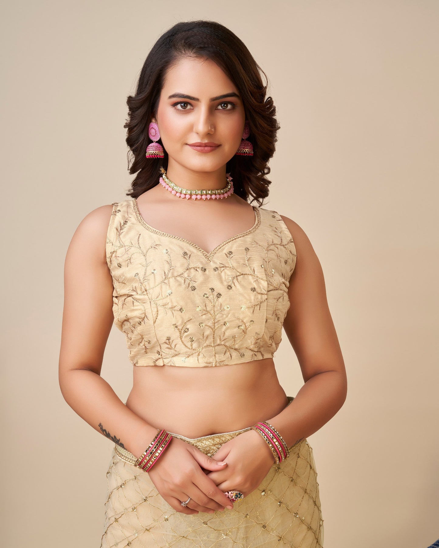 Attractive Designer Premium Soft Butterfly Net Saree.