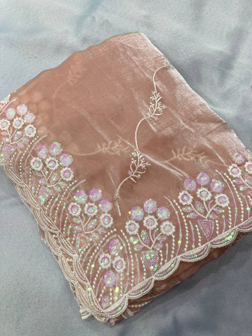 Summer Seasons Premium Soft Zimmy Chu Silk Saree.