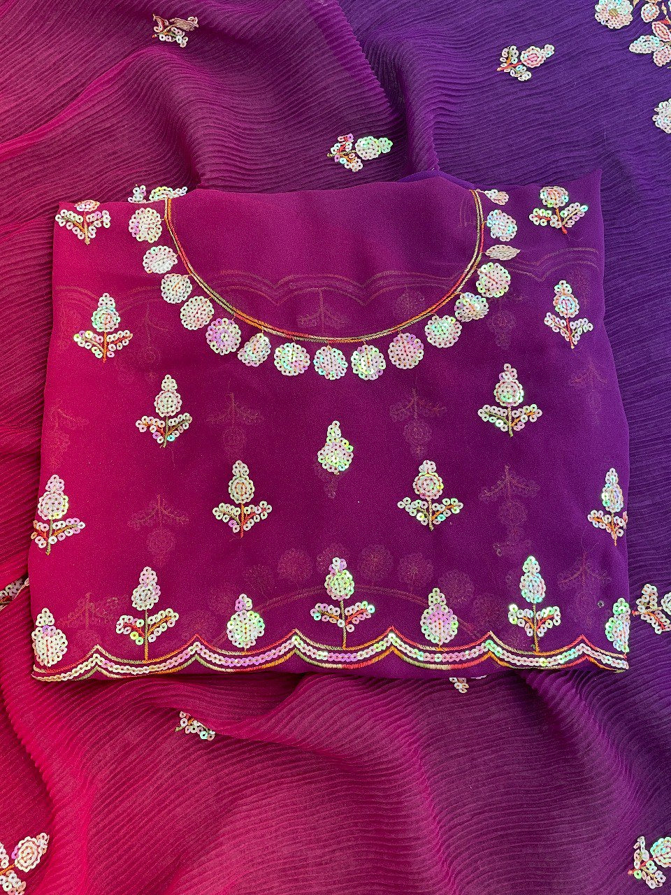 Latest Trendy Designer Party Wear Saree Collection.