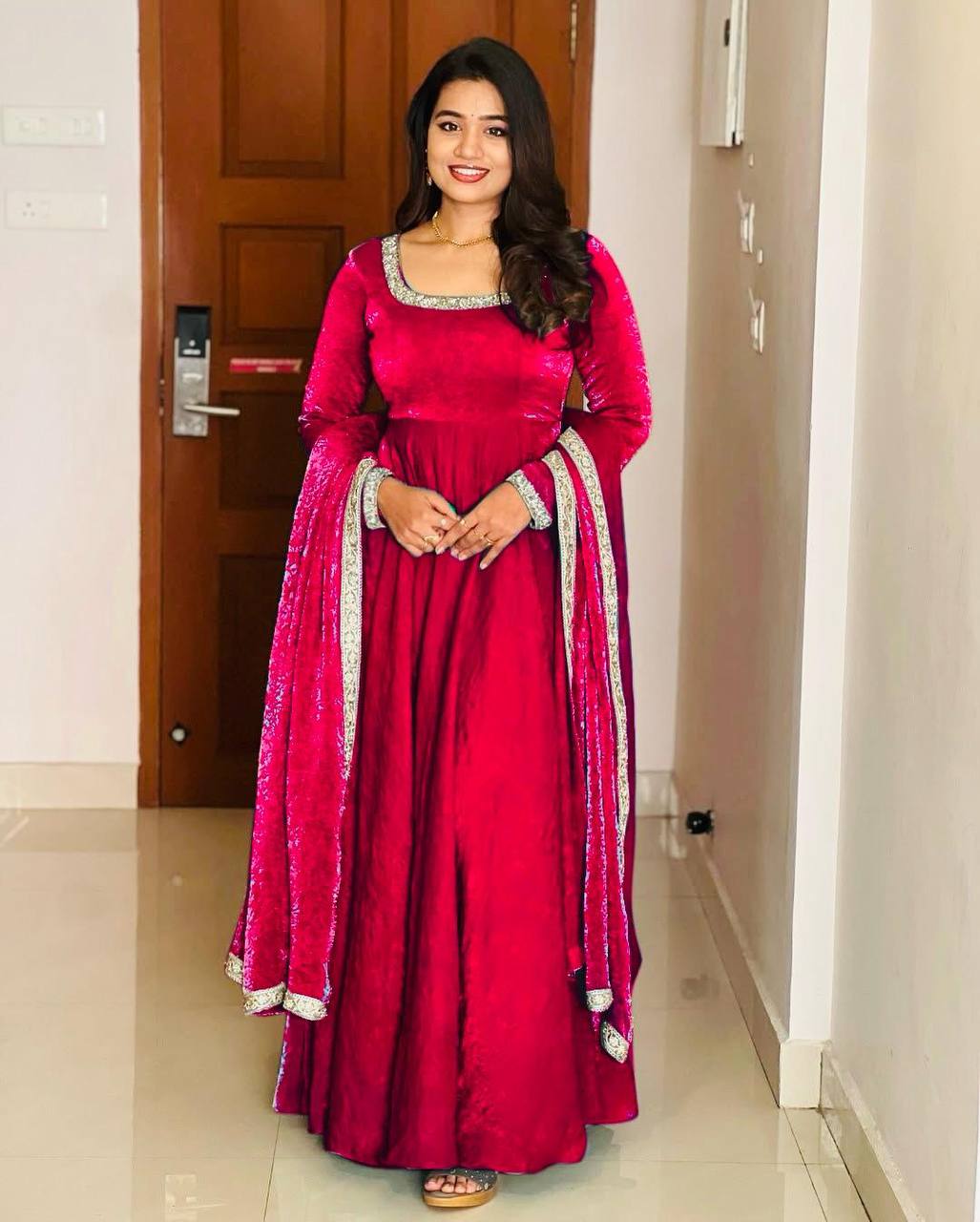 Most Pretty Designer Pink Gown Collection.