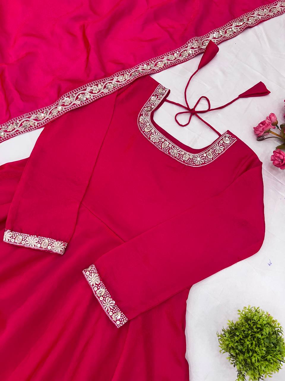 Most Pretty Designer Pink Gown Collection.