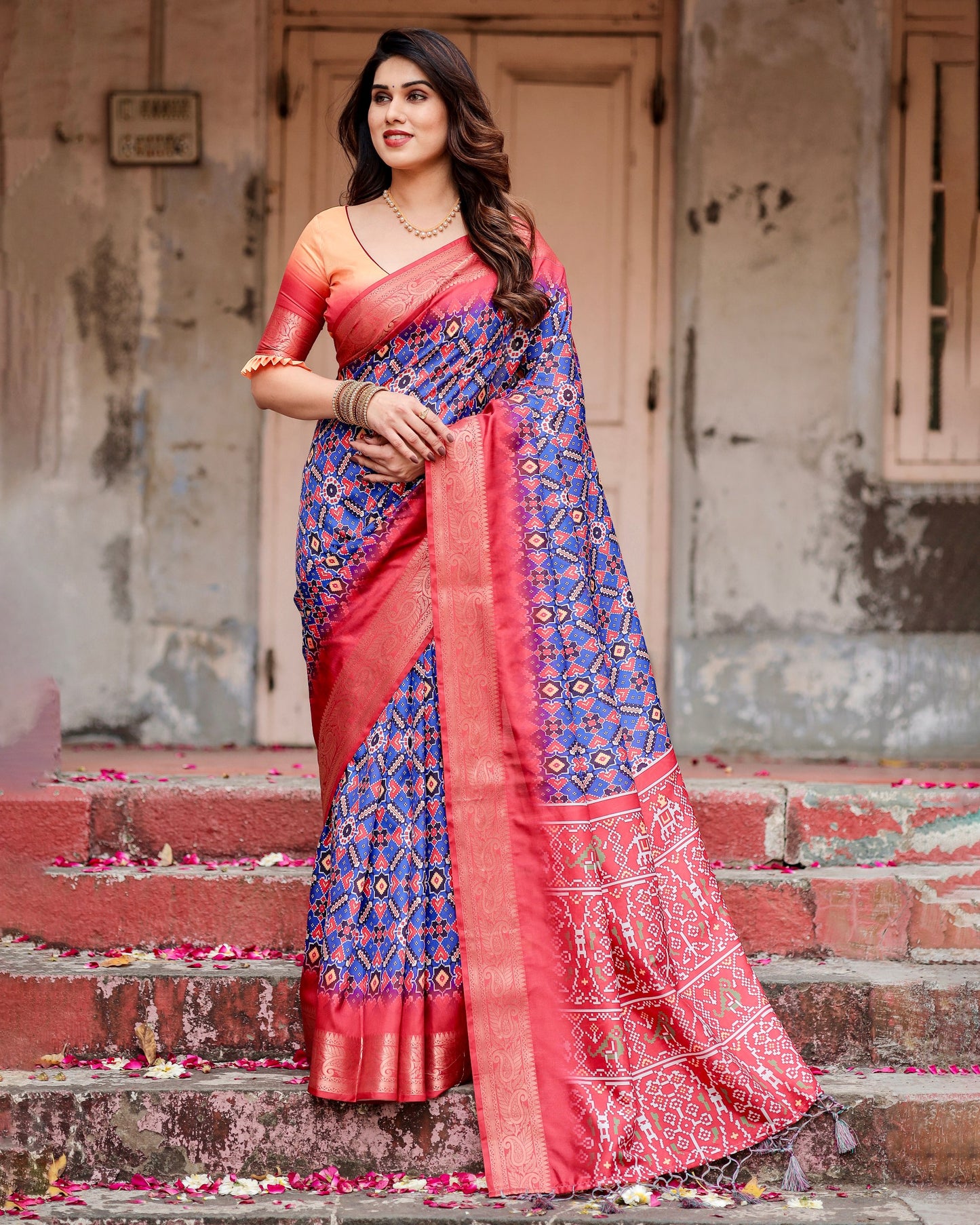 Impressive Look Pure Silk Digital Printed Saree.