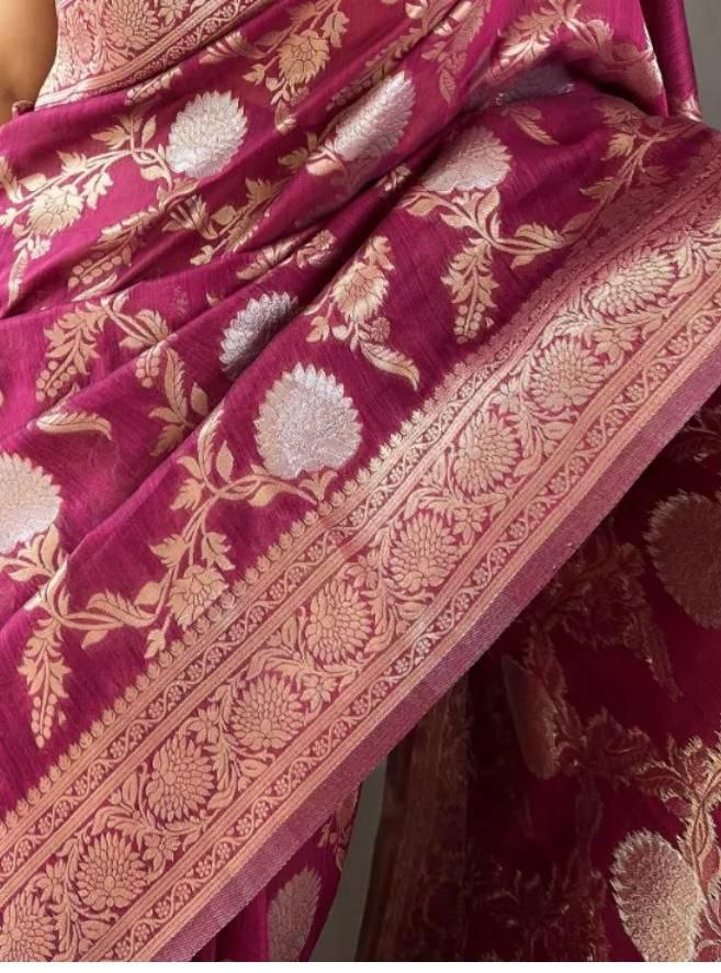 Trendy Wedding Season Special Soft Lichi Silk Saree Collection.