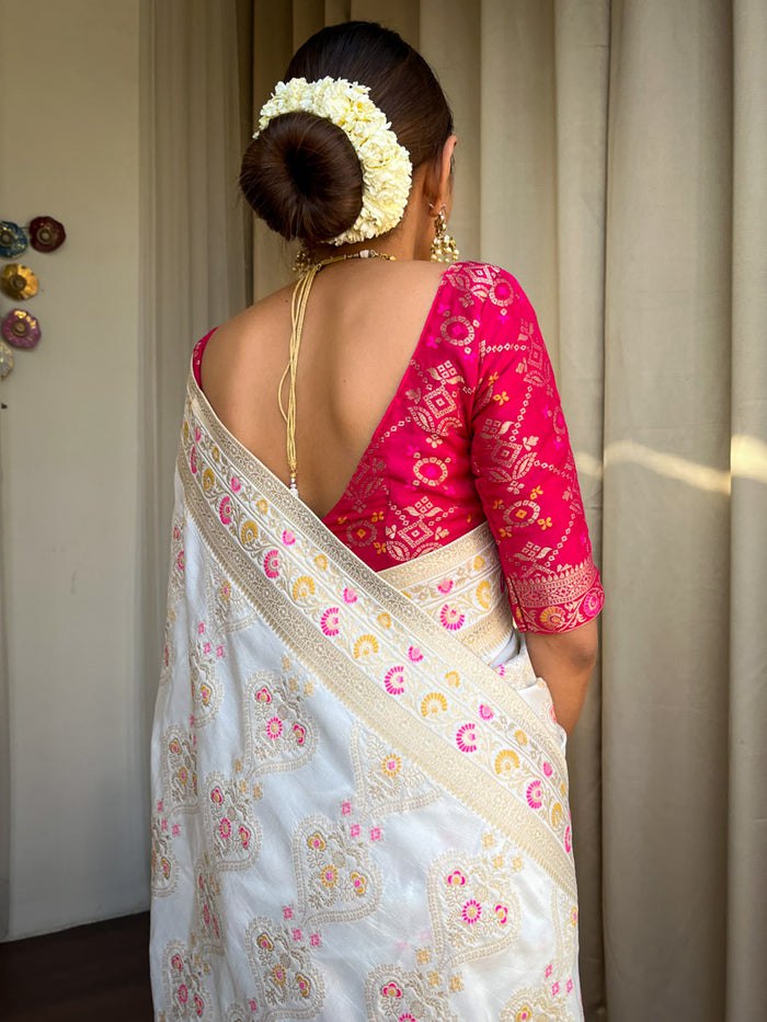 Wedding Season Special Soft Banarasi Silk Saree Collection.