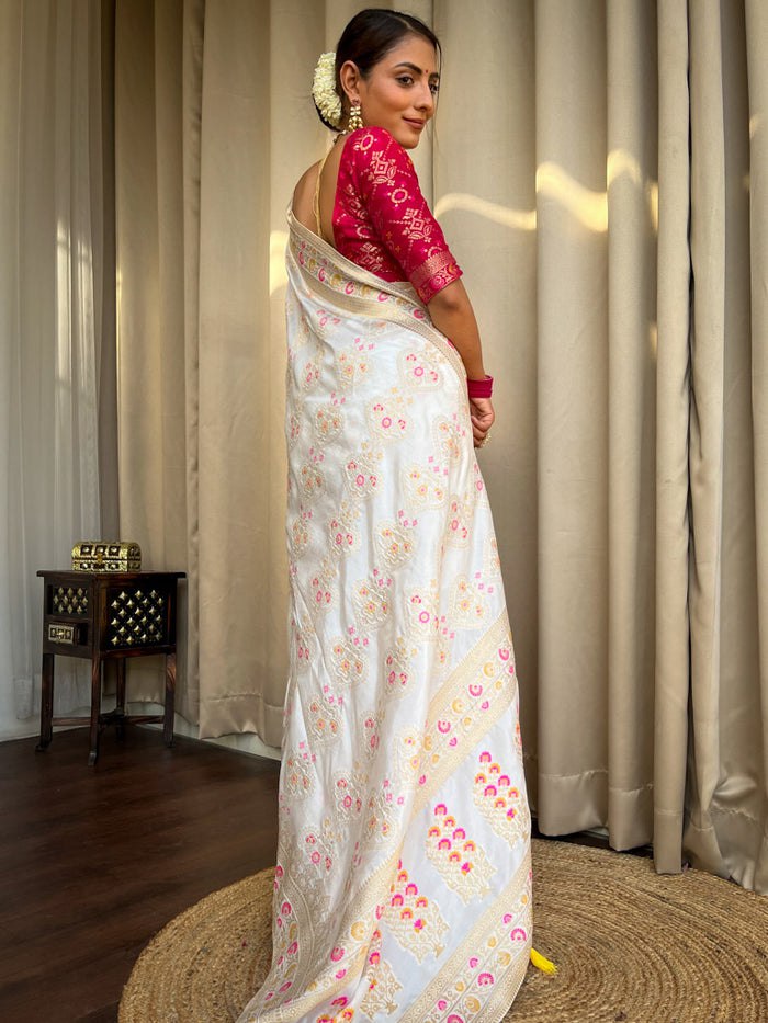 Wedding Season Special Soft Banarasi Silk Saree Collection.