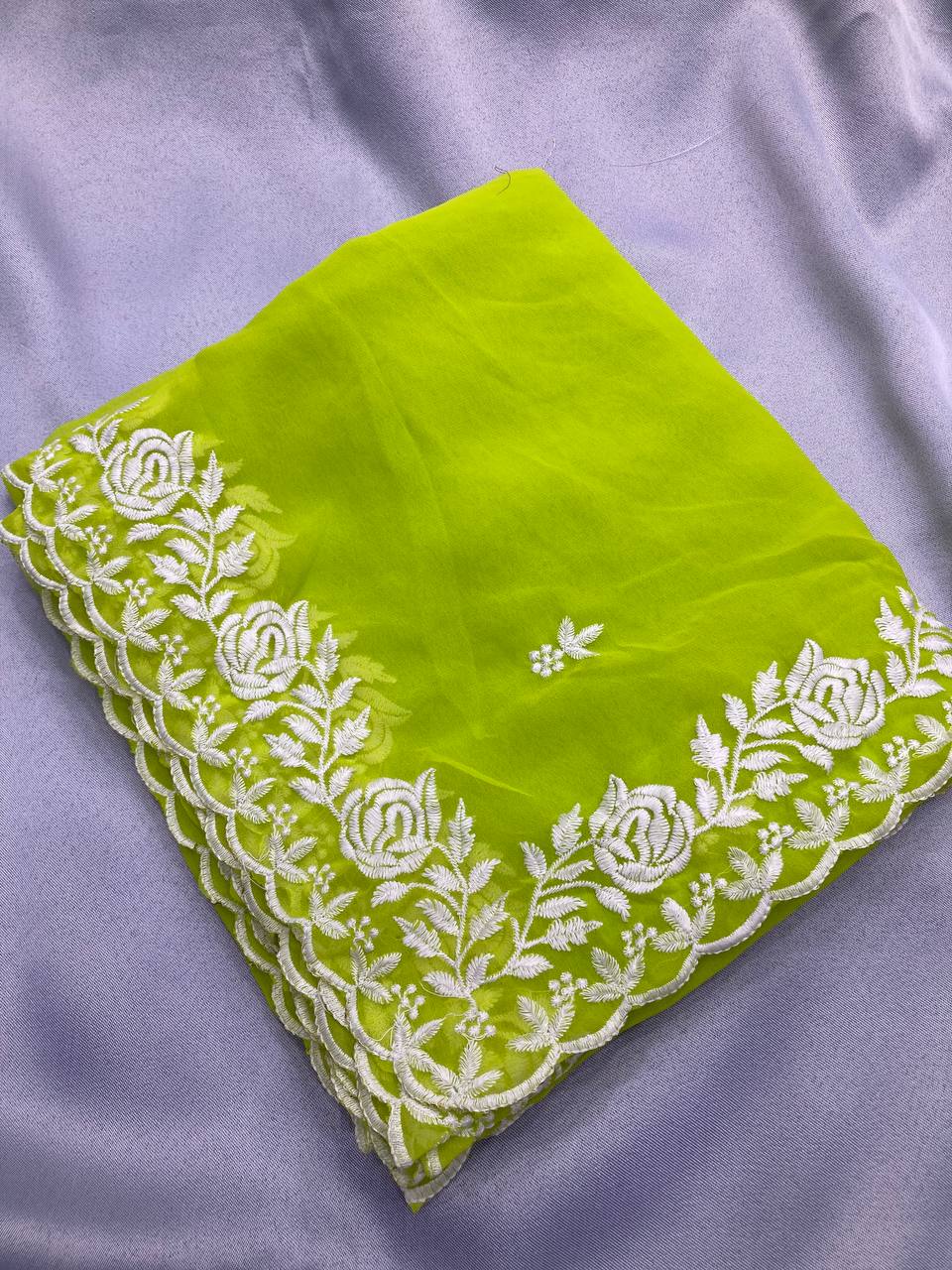 Beautiful party wear saree collection.