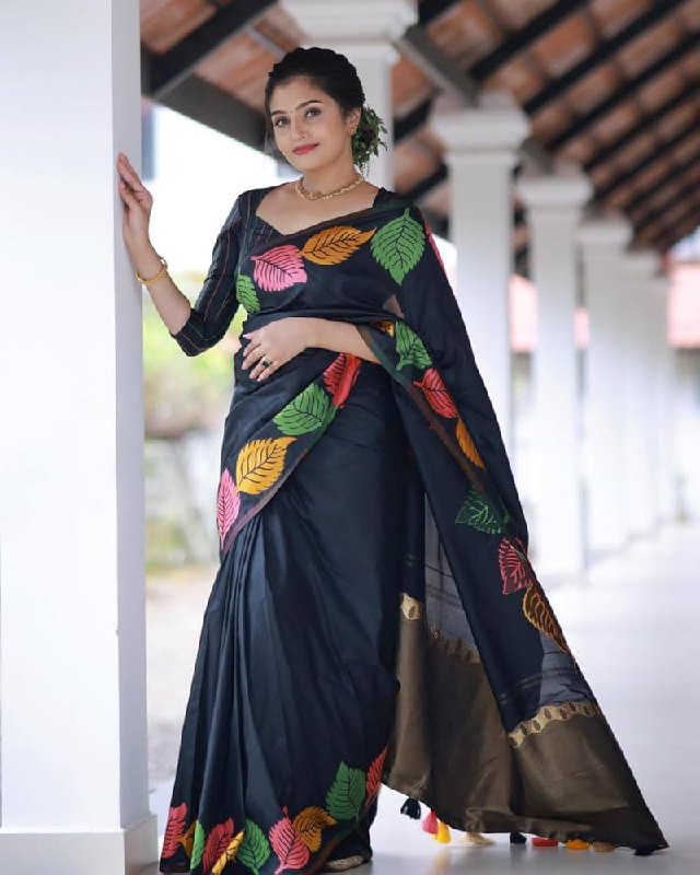 Latest New Banarasi Soft Silk Saree Collection.