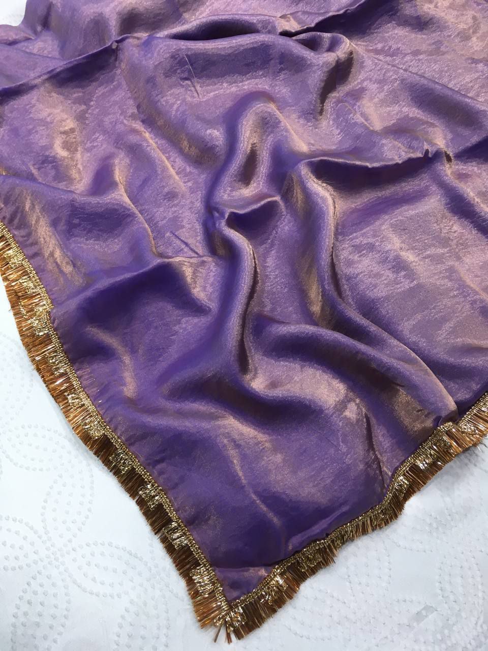 Most Trendy Fandy Silk Designer Saree.