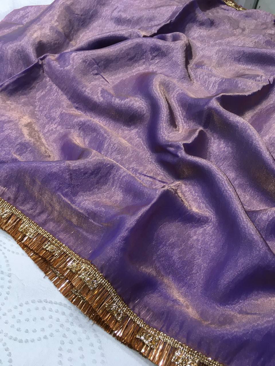 Most Trendy Fandy Silk Designer Saree.