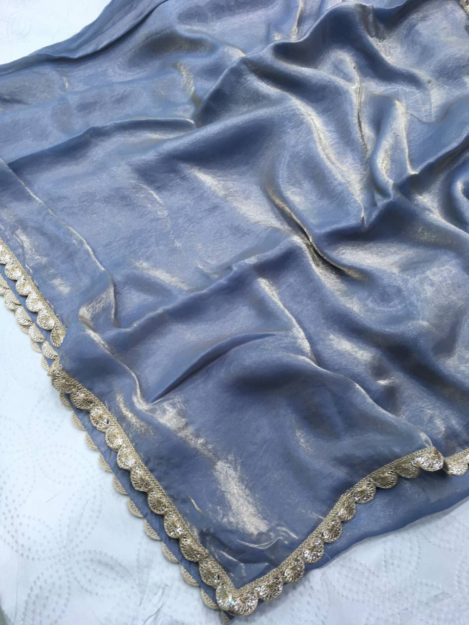 Perfect Party Wear Fendy Silk Saree Collection.