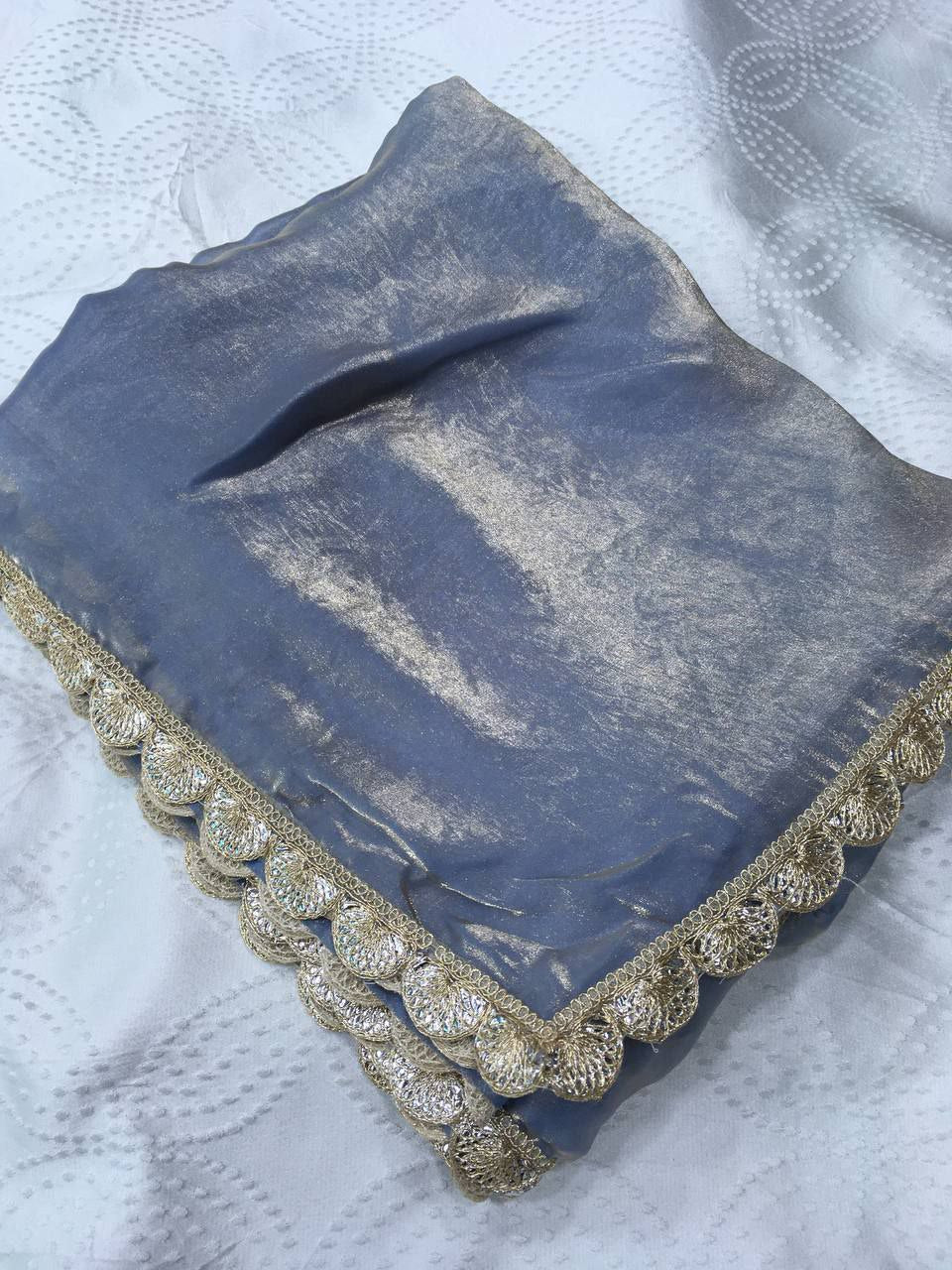 Perfect Party Wear Fendy Silk Saree Collection.