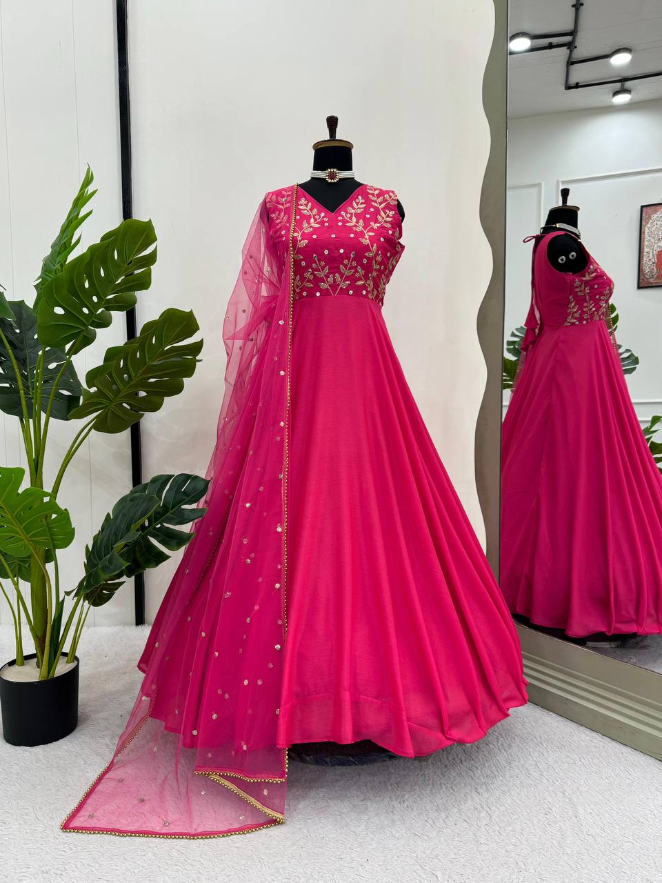 Pretty Pink Wedding Functions Special Gown Collection.