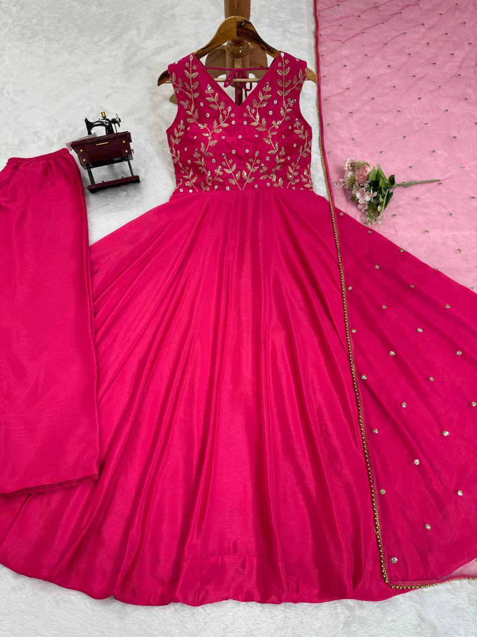 Pretty Pink Wedding Functions Special Gown Collection.